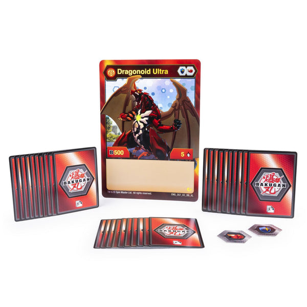 Bakugan, Deluxe Battle Brawlers Card Collection with Jumbo Foil Dragonoid Card