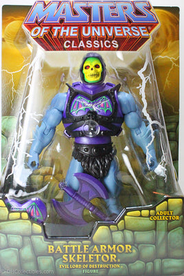 2010 Masters of the Universe Classics Club Eternia Battle Armor Skeletor Exclusive Action Figure