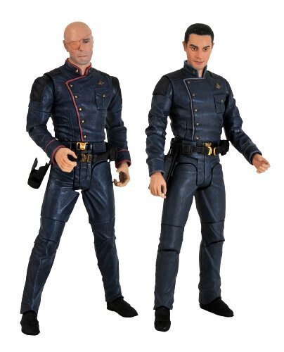 2009 Battlestar Galactica: Tigh and Gaeta Two-Pack Action Figures