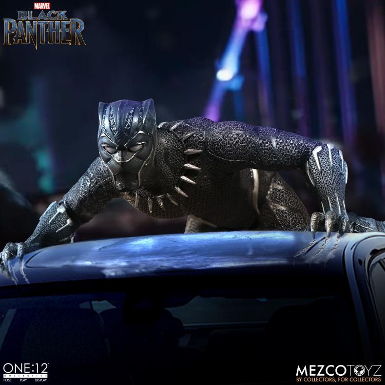 2019 Mezco One:12 Collective Black Panther Action Figure