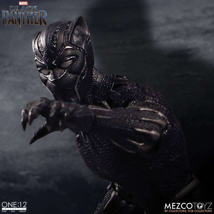 2019 Mezco One:12 Collective Black Panther Action Figure