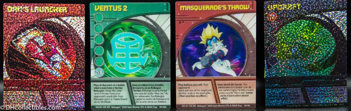 Bakugan: Battle Planet Game Pieces and Cards Assortment