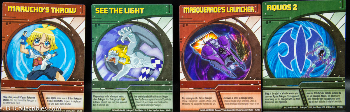Bakugan: Battle Planet Game Pieces and Cards Assortment