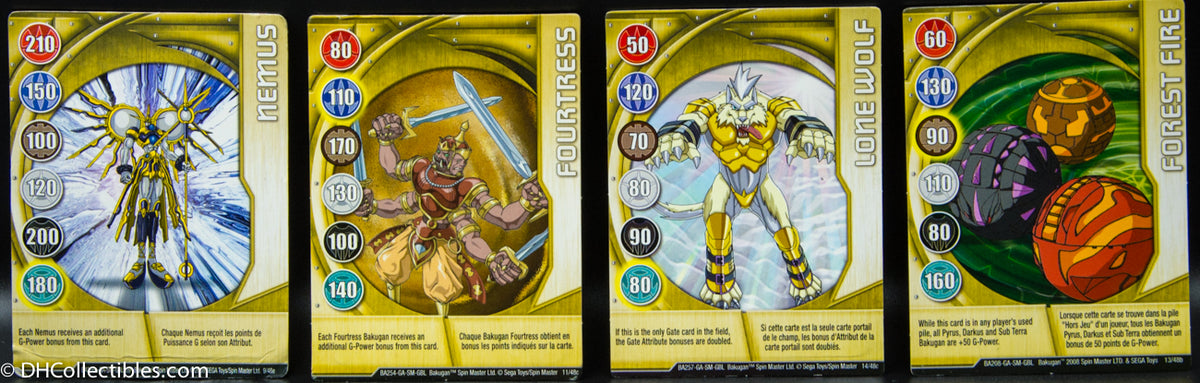 Bakugan: Battle Planet Game Pieces and Cards Assortment