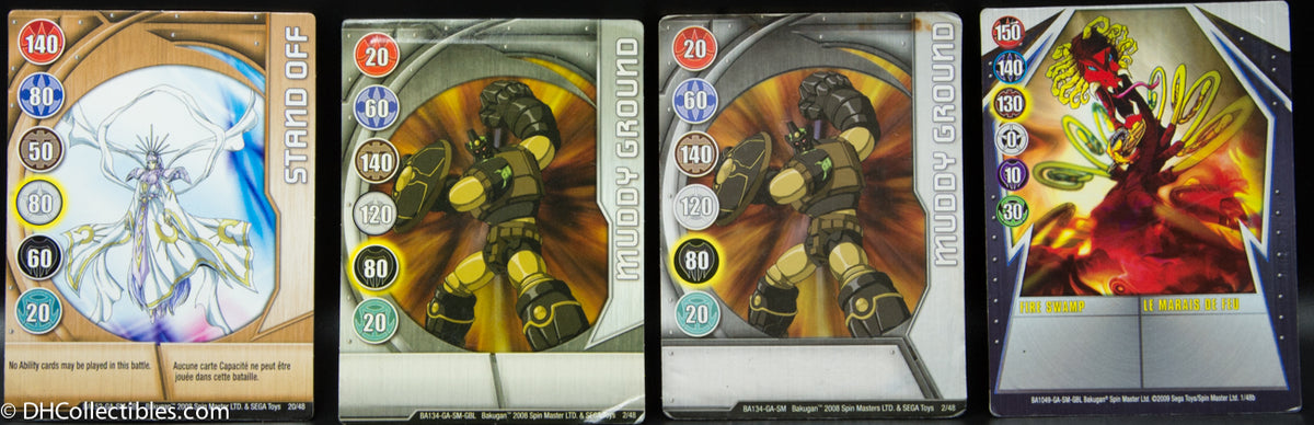 Bakugan: Battle Planet Game Pieces and Cards Assortment