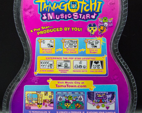 2009 Bandai Tamagotchi Music Star - Purple & Black