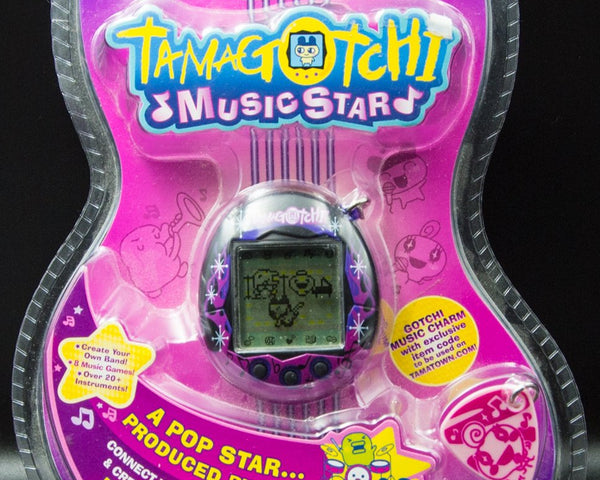 2009 Bandai Tamagotchi Music Star - Purple & Black