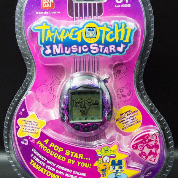 2009 Bandai Tamagotchi Music Star - Purple & Black