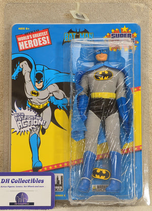 Figures Toy Co - World's Greatest Heroes - Batman Super Powers Series 2 Action Figure 8" Mego Retro