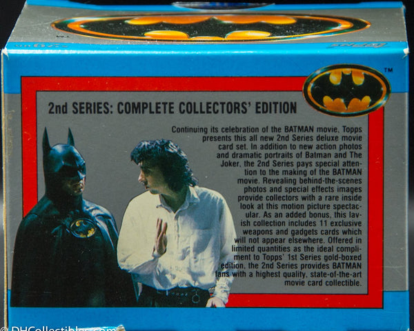 1989 Topps Batman Movie Trading Cards Complete Collectors Edition - Series 2