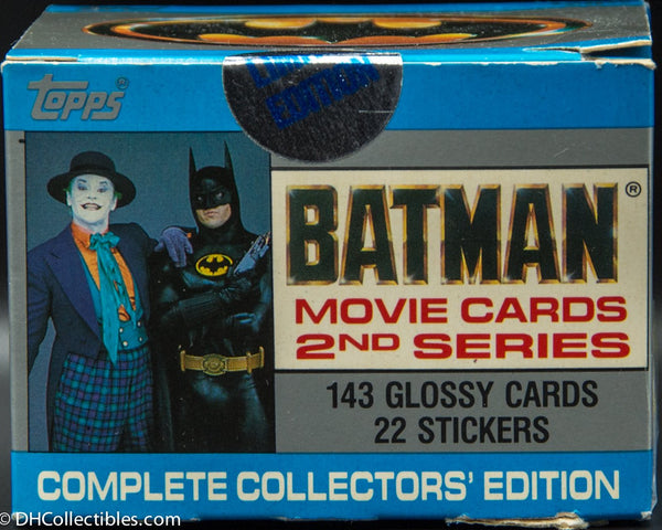 1989 Topps Batman Movie Trading Cards Complete Collectors Edition - Series 2