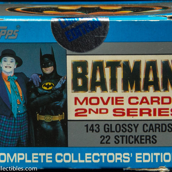 1989 Topps Batman Movie Trading Cards Complete Collectors Edition - Series 2