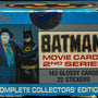 1989 Topps Batman Movie Trading Cards Complete Collectors Edition - Series 2