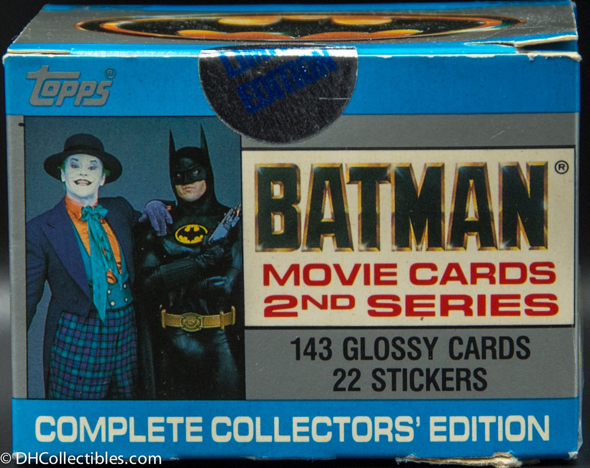 1989 Topps Batman Movie Trading Cards Complete Collectors Edition - Series 2