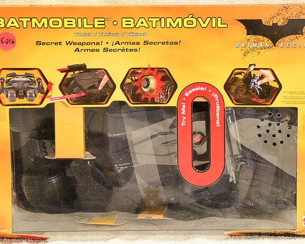 Mattel 2005 Batman Begins Batmobile Secret Weapons