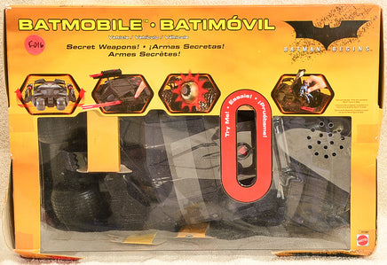 Mattel 2005 Batman Begins Batmobile Secret Weapons