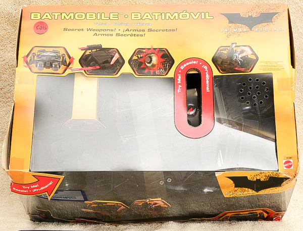 2005 Batman Begins Batmobile Secret Weapons