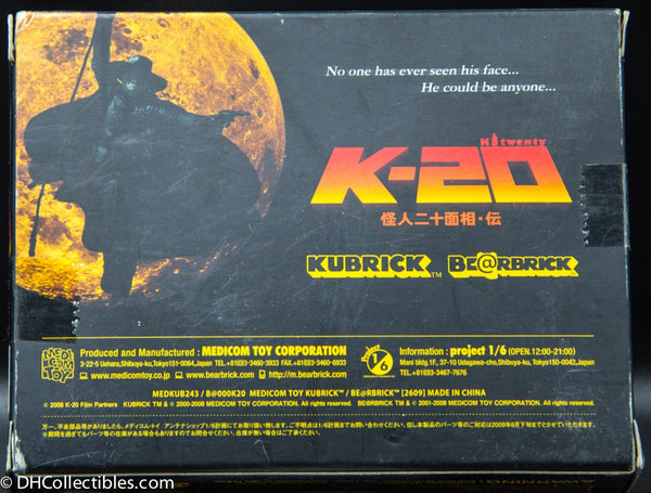 2008 Kubrick Bearbrick K-20 The Fiend with Twenty Faces Set