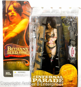 2004 McFarlane Toys Clive Barkers Infernal Parade Bethany Bled the Prisoner in the Iron Maiden Action Figure 