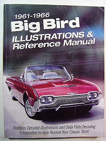 1961-1966 Big Bird Illustrations & Reference Manual