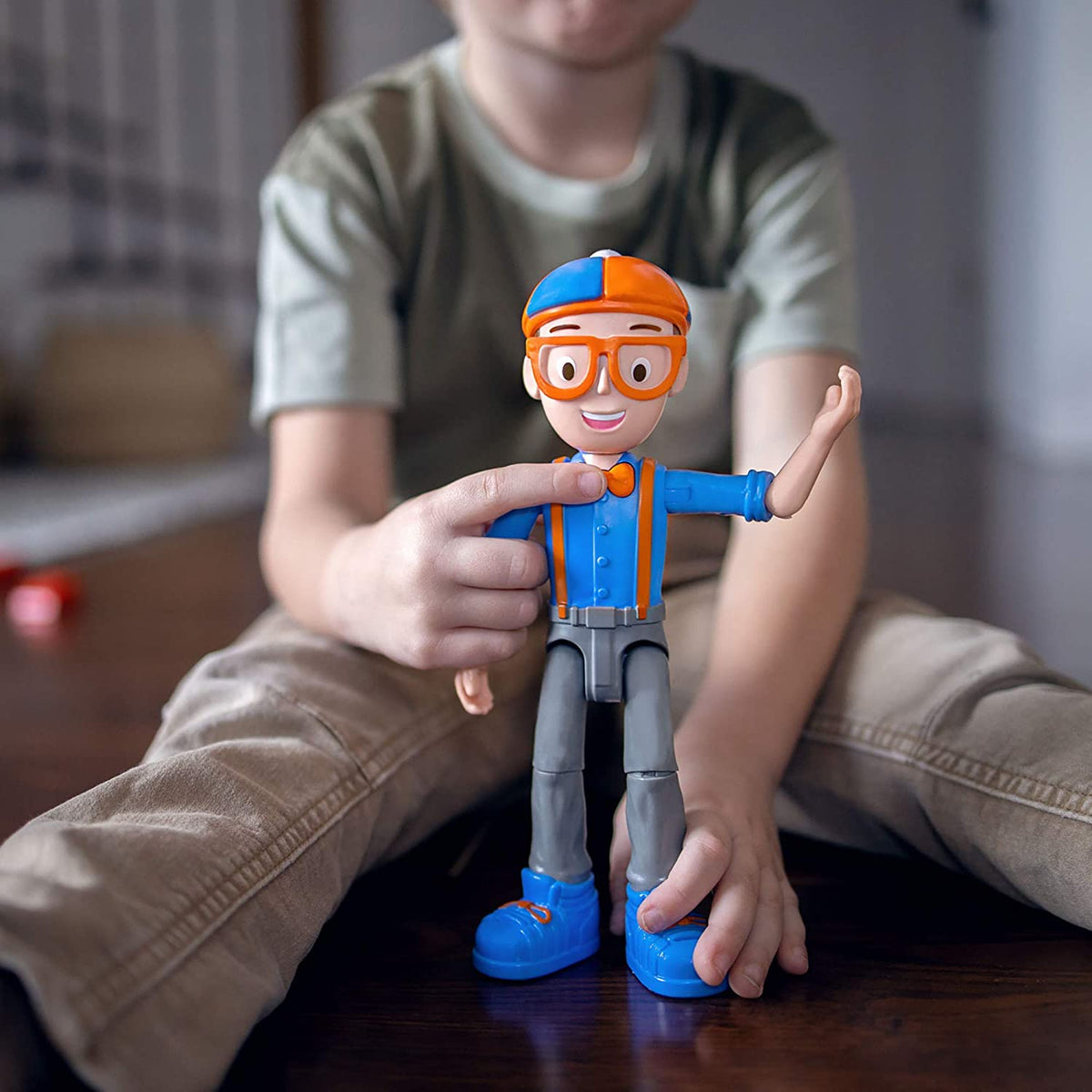 2020 Moonbug Blippi Feature Figure Action Figure