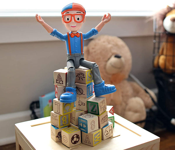 2020 Moonbug Blippi Feature Figure Action Figure
