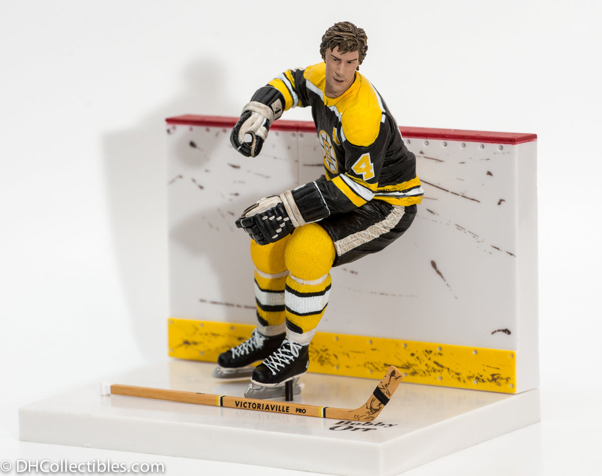 2006 McFarlane NHL Legends Series 3 Bobby Orr Boston Bruins Black Jersey - Loose