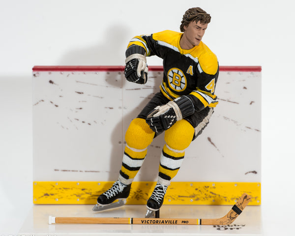 2006 McFarlane NHL Legends Series 3 Bobby Orr Boston Bruins Black Jersey - Loose
