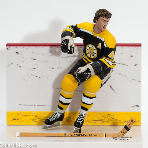 2006 McFarlane NHL Legends Series 3 Bobby Orr Boston Bruins Black Jersey - Loose