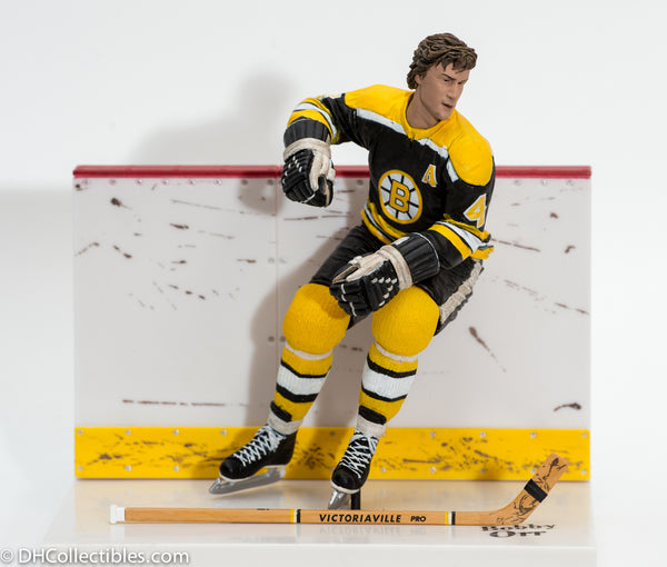2006 McFarlane NHL Legends Series 3 Bobby Orr Boston Bruins Black Jersey - Loose