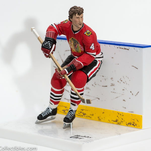 2007 McFarlane NHL Legends Series 5 Bobby Orr Chicago Black Hawks Red Jersey - Loose