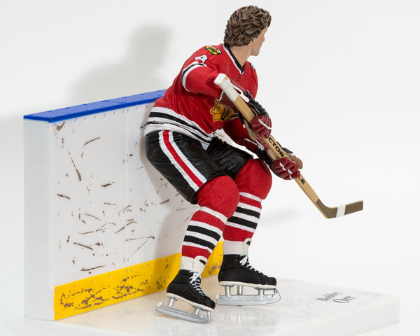 2007 McFarlane NHL Legends Series 5 Bobby Orr Chicago Black Hawks Red Jersey - Loose