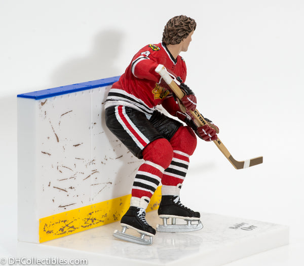 2007 McFarlane NHL Legends Series 5 Bobby Orr Chicago Black Hawks Red Jersey - Loose