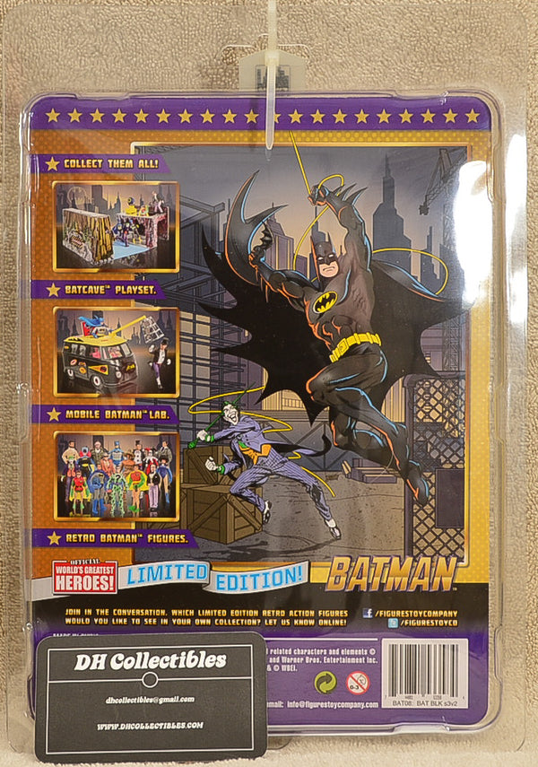 Figures Toy Co Worlds Greatest Heroes Batman Mego Limited Edition Action Figure