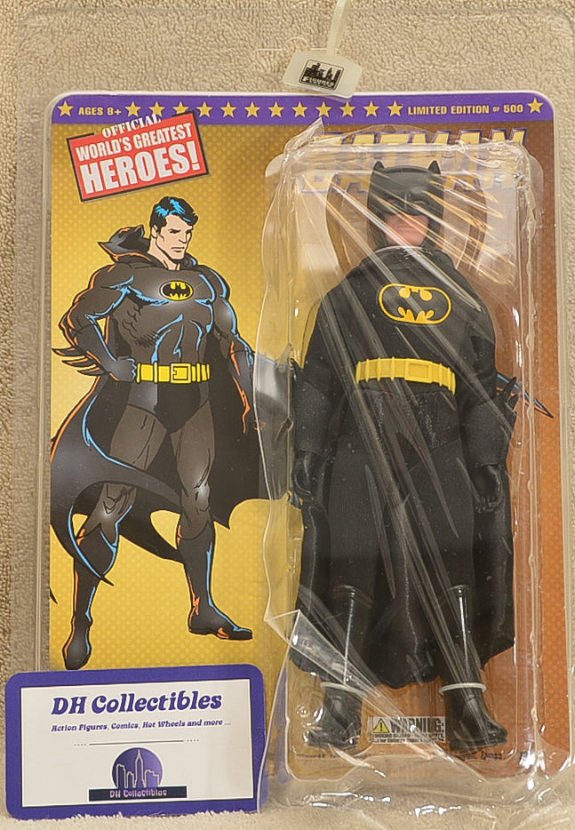Figures Toy Co Worlds Greatest Heroes Batman Mego Limited Edition Action Figure
