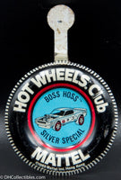 1970 Hot Wheels Redline Mustang Boss Hoss Chrome RARE COLOUR