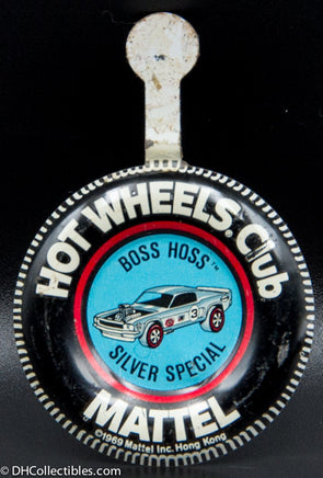 1970 Hot Wheels Redline Mustang Boss Hoss Chrome RARE COLOUR