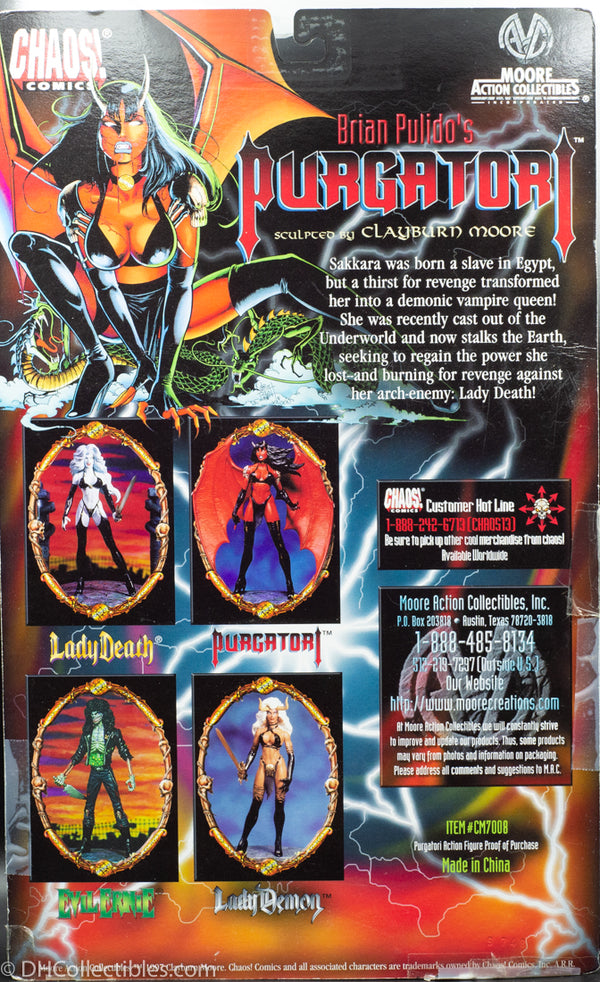 1997 Moore Action Collectibles Brian Pulido's Purgatori - Action Figure