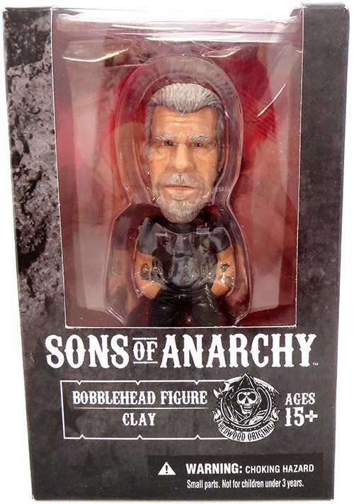 2014 Mezco Sons of Anarchy Clay Bobblehead Figure
