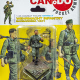2003 Dragon Models Can.do Pocket Army Series 3 Wehrmacht Infantry Item D of Set