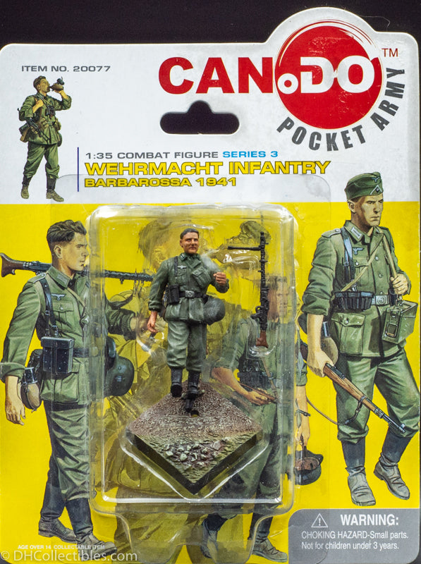 2003 Dragon Models Can.do Pocket Army Series 3 Wehrmacht Infantry Item D of Set