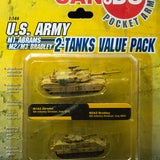 2005 Dragon Models Can.do Pocket Army 2-Tanks Iraq Set