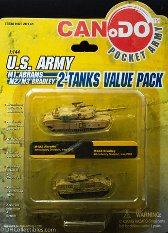 2005 Dragon Models Can.do Pocket Army 2-Tanks Iraq Set