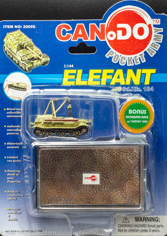 2003 Dragon Models Can.do Pocket Army Elefant Sd.Kfz. 184 Bergepanzer Tiger (P) Item F