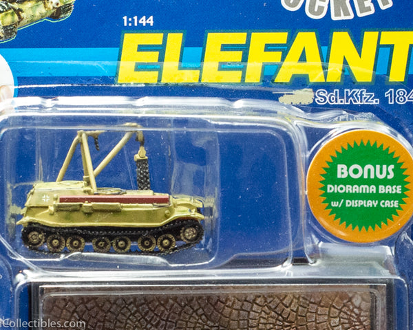 2003 Dragon Models Can.do Pocket Army Elefant Sd.Kfz. 184 Bergepanzer Tiger (P) Item F