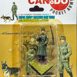 2004 Dragon Models Can.do Pocket Army MG42 Heavy Gun Team - Complete Set