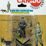 2004 Dragon Models Can.do Pocket Army MG42 Heavy Gun Team - Complete Set