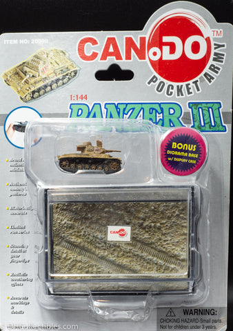 2003 Dragon Models Can.do Pocket Army Panzer III Ausf. G Item C, PzRgt 5, 5.le-Div, North Africa, 1941