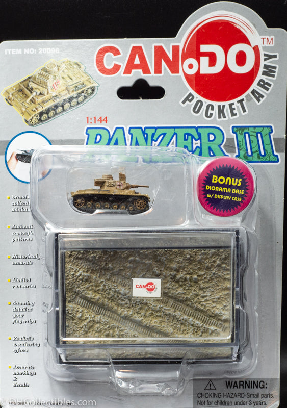 2003 Dragon Models Can.do Pocket Army Panzer III Ausf. G Item C, PzRgt 5, 5.le-Div, North Africa, 1941