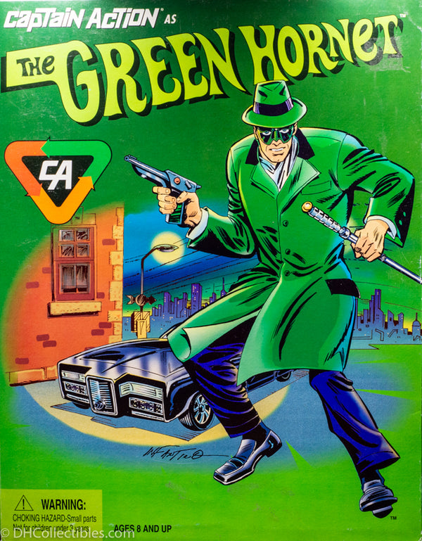 1998 Playing Mantis Captain Action as The Green Hornet Vintage Action Figure